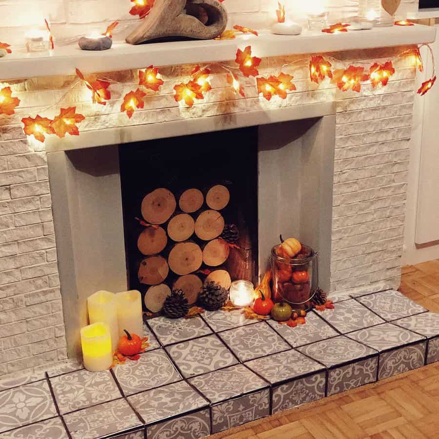 Fall Fireplace Decor Ideas Interiors Consultant