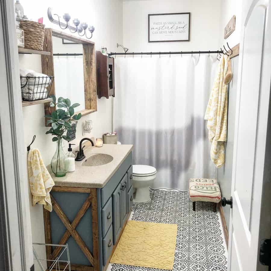 Farmhouse Basement Bathroom Ideas Loramaepluskay