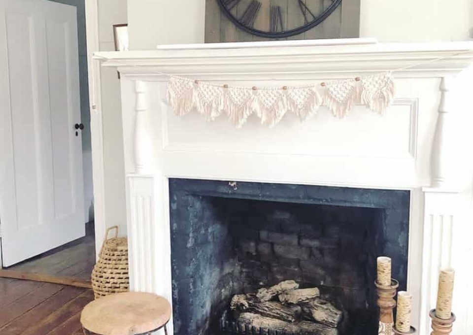 Farmhouse Fireplace Ideas Adrirachelle