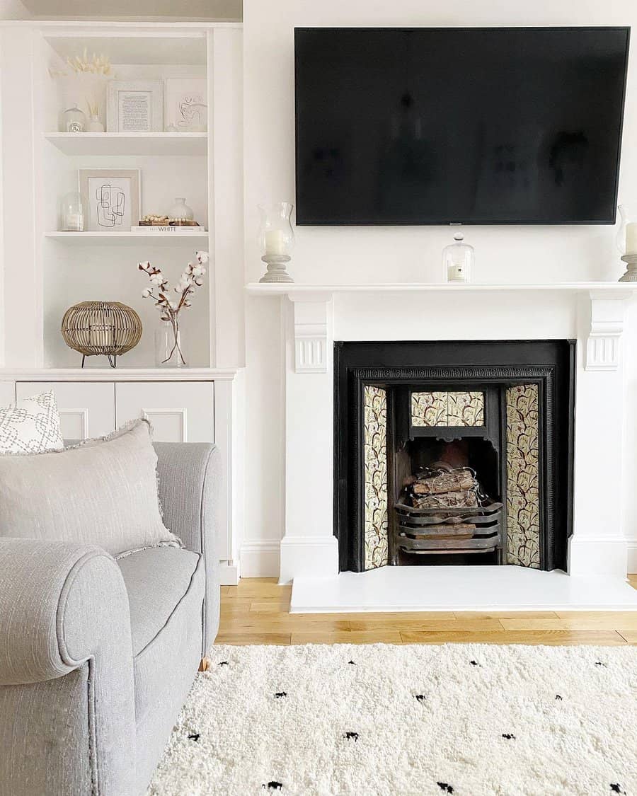 Farmhouse Fireplace Ideas Hearthomeinterior