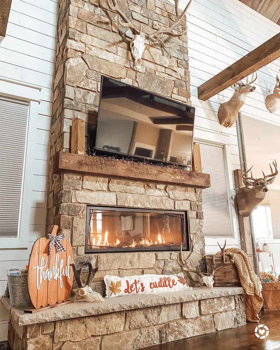 Farmhouse Fireplace Ideas Ourdeerfarmhouse