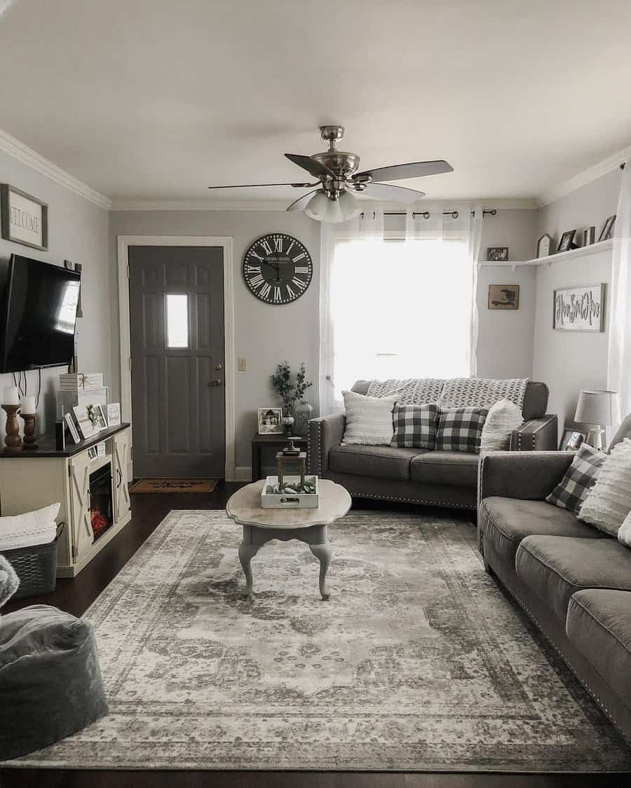 Farmhouse Living Room Lighting Ideas Megancalvin