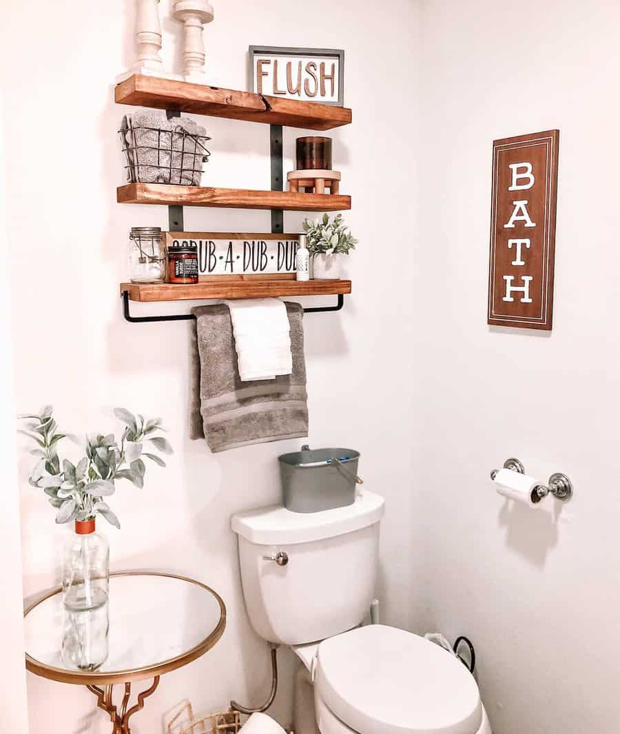 Farmhouse Rustic Bathroom Fairytalefarmhouse