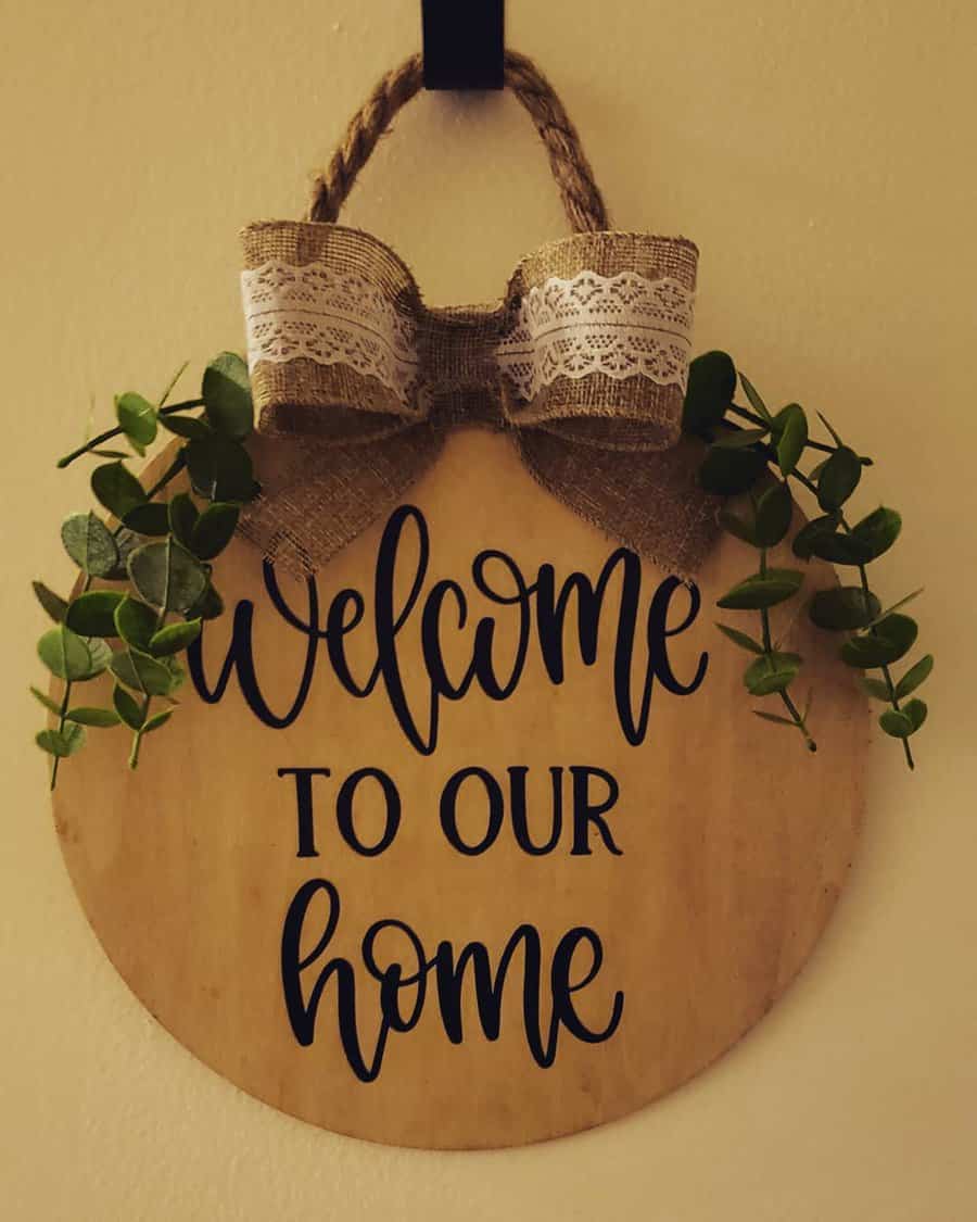 Farmhouse Welcome Sign Ideas Onecraftygigi