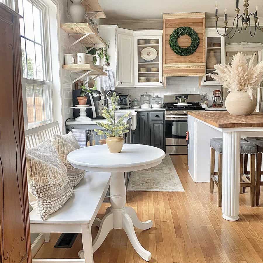 Farmhouse Or Country Kitchen Nook Ideas The Melton Homestead