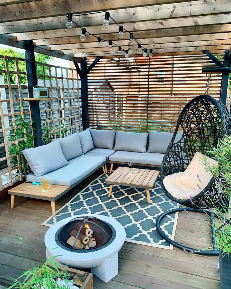 Fire Place Back Porch Ideas Houseoflean