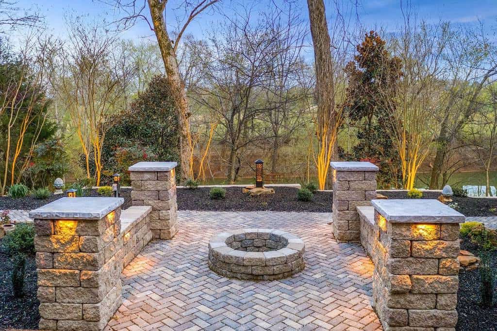 Firepit Hardscaping Ideas Dandrhardscapes