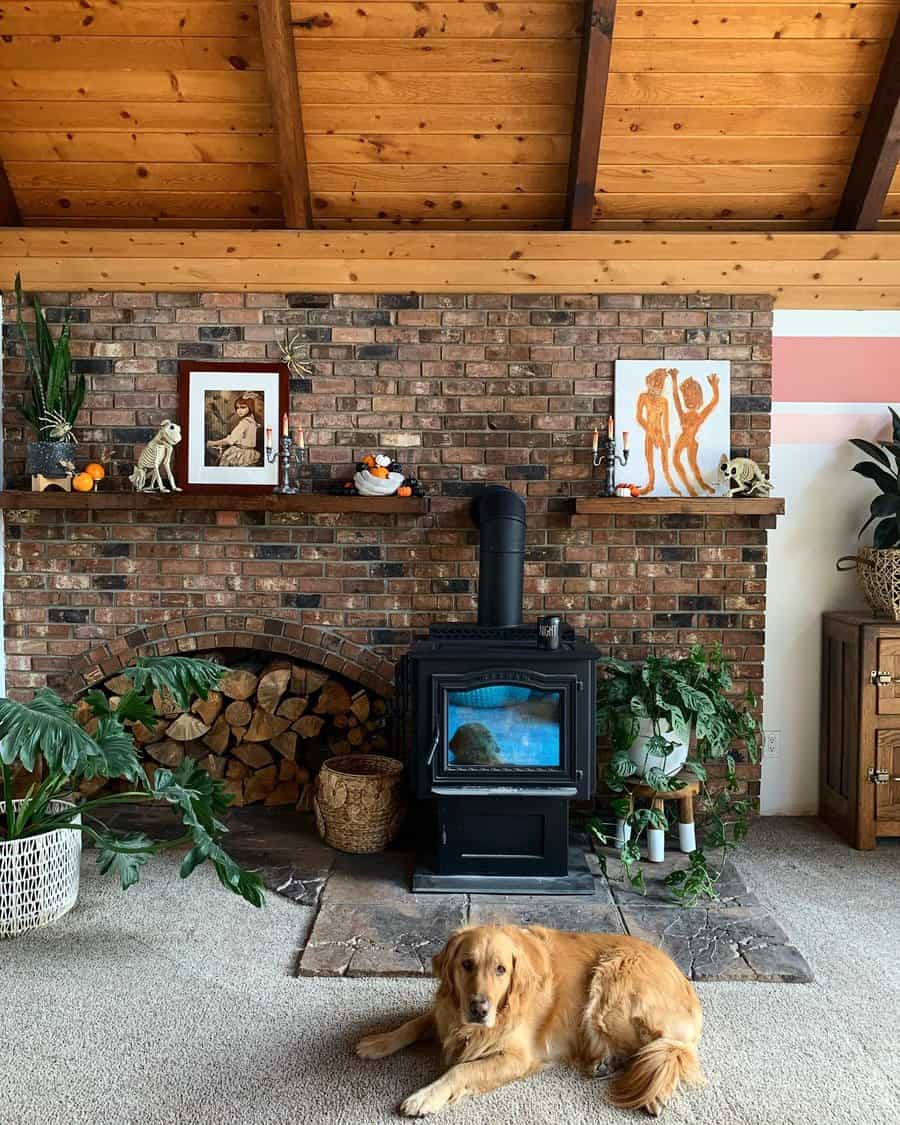 Fireplace Firewood Storage Ideas Else Kerkmann