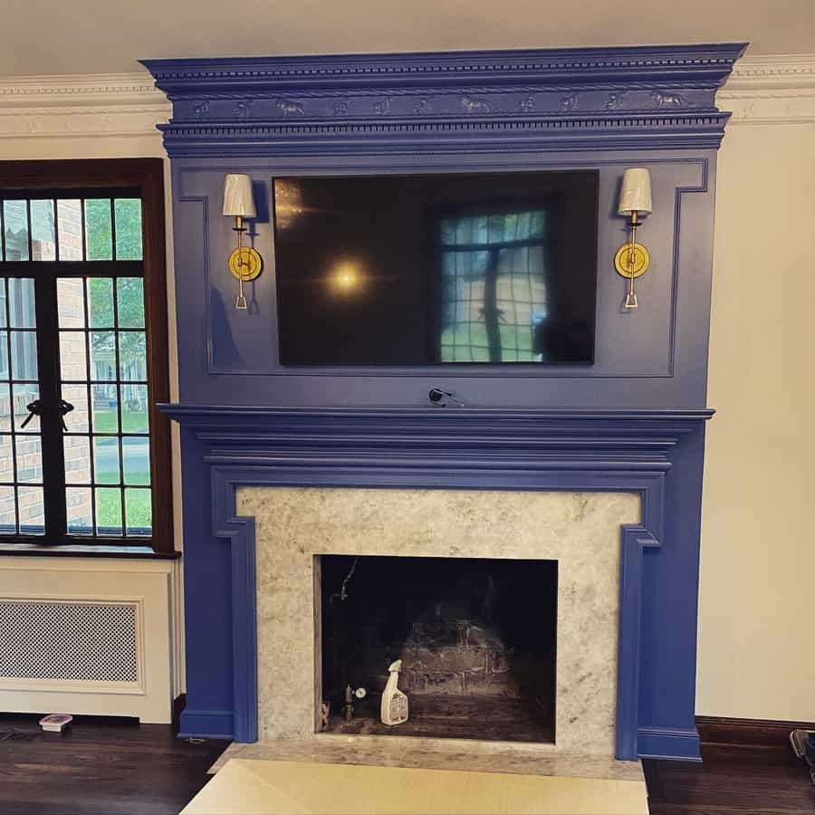 Fireplace Wall Trim Ideas Amybrowndesign