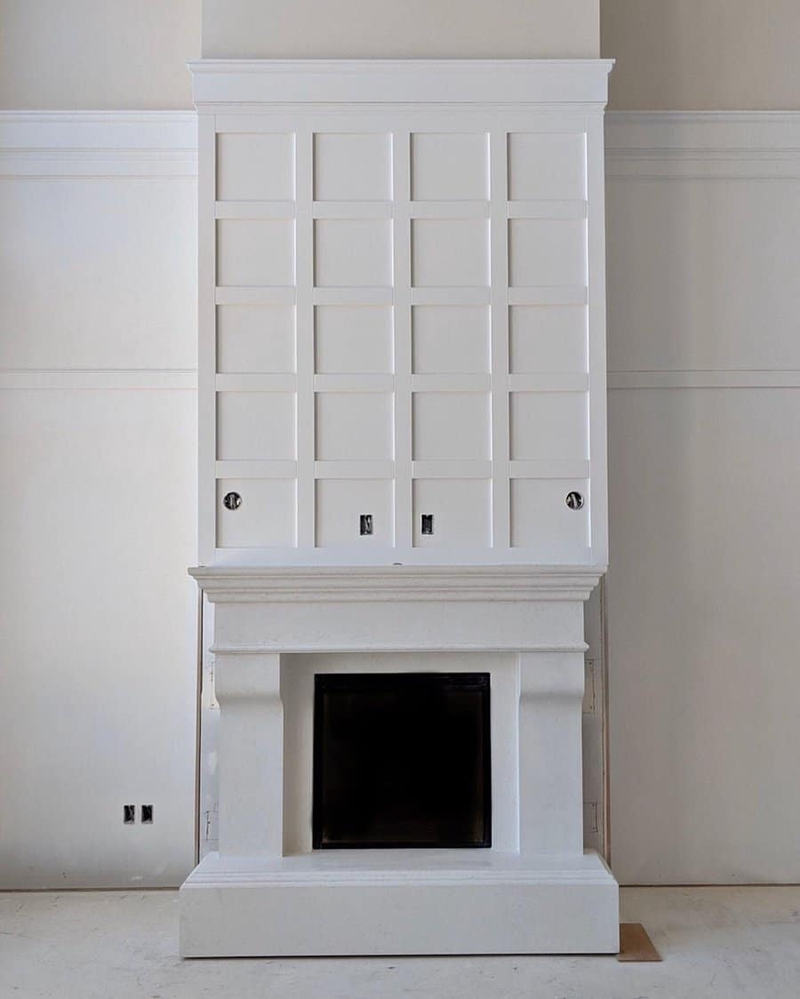 Fireplace Wall Trim Ideas Precastdesigns