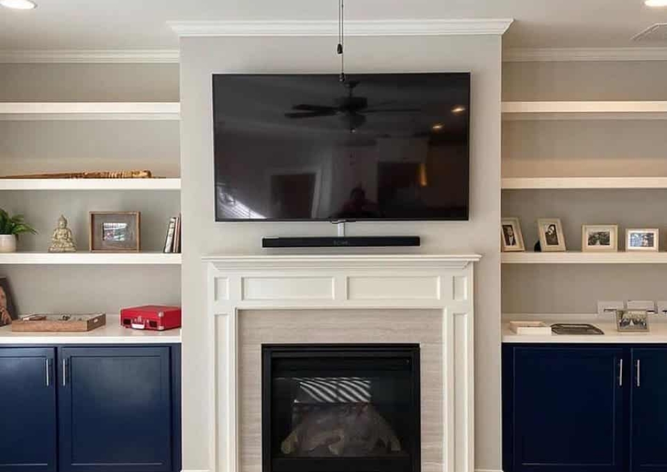 Fireplace With Tv Ideas Elementworldwide