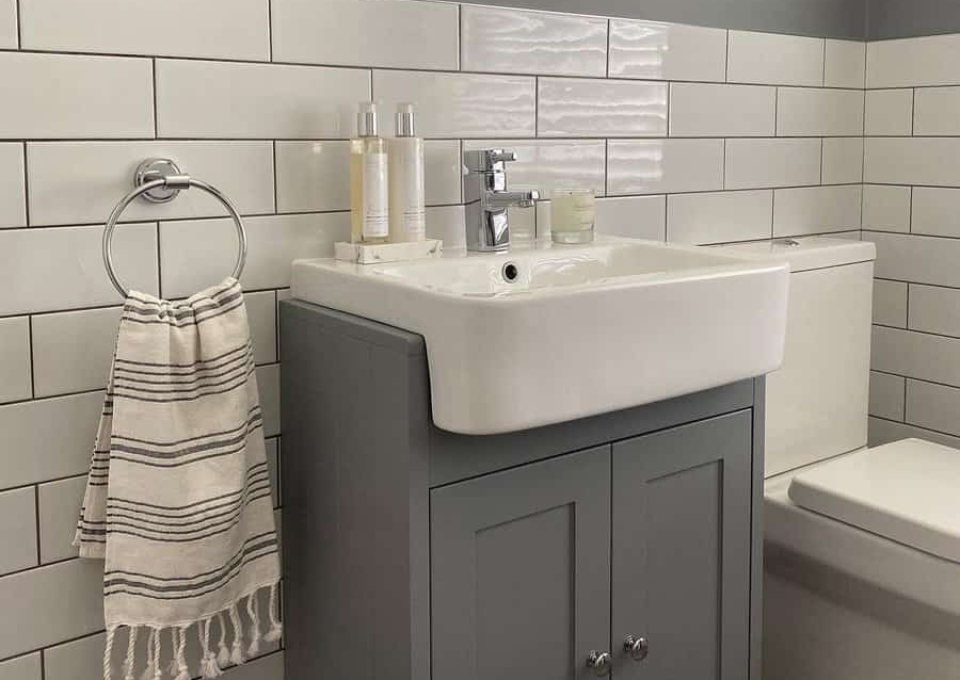 Fittings Gray Bathroom Ideas Athomewiththelloyds