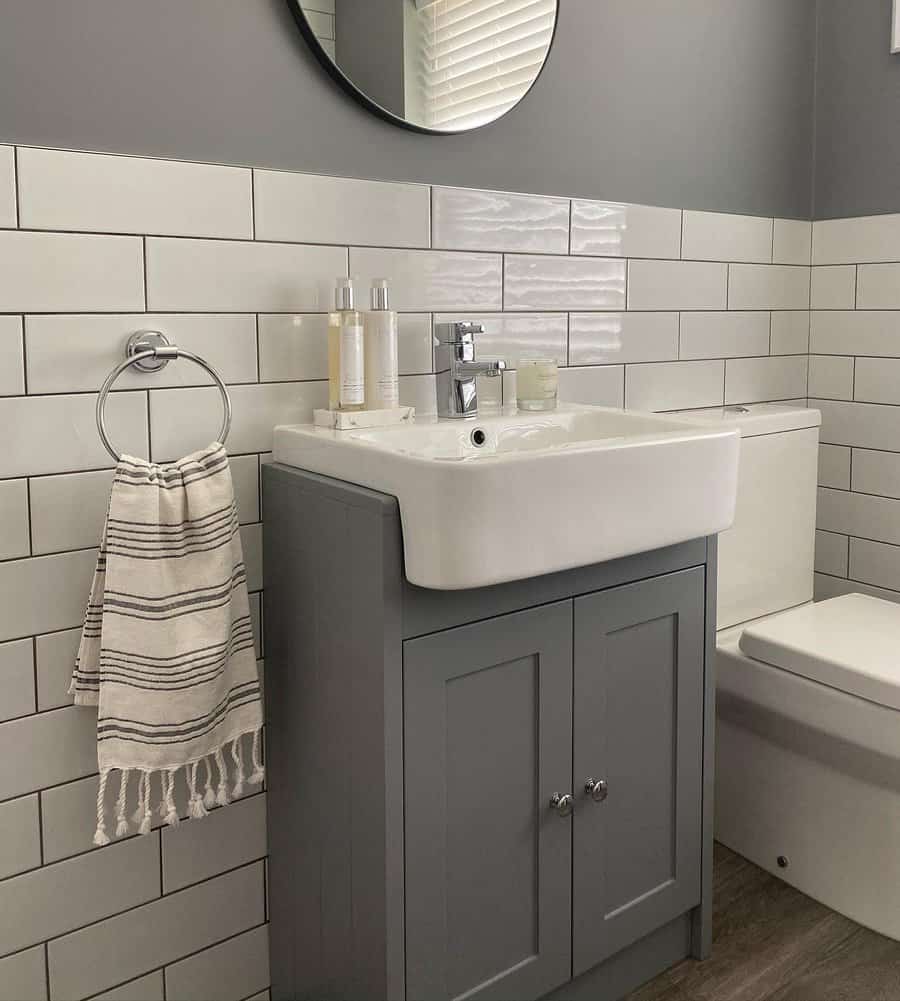 Fittings Gray Bathroom Ideas Athomewiththelloyds