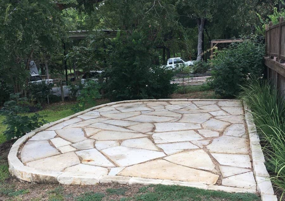 Flagstone Brick Patio Ideas Reeddesignandinstall