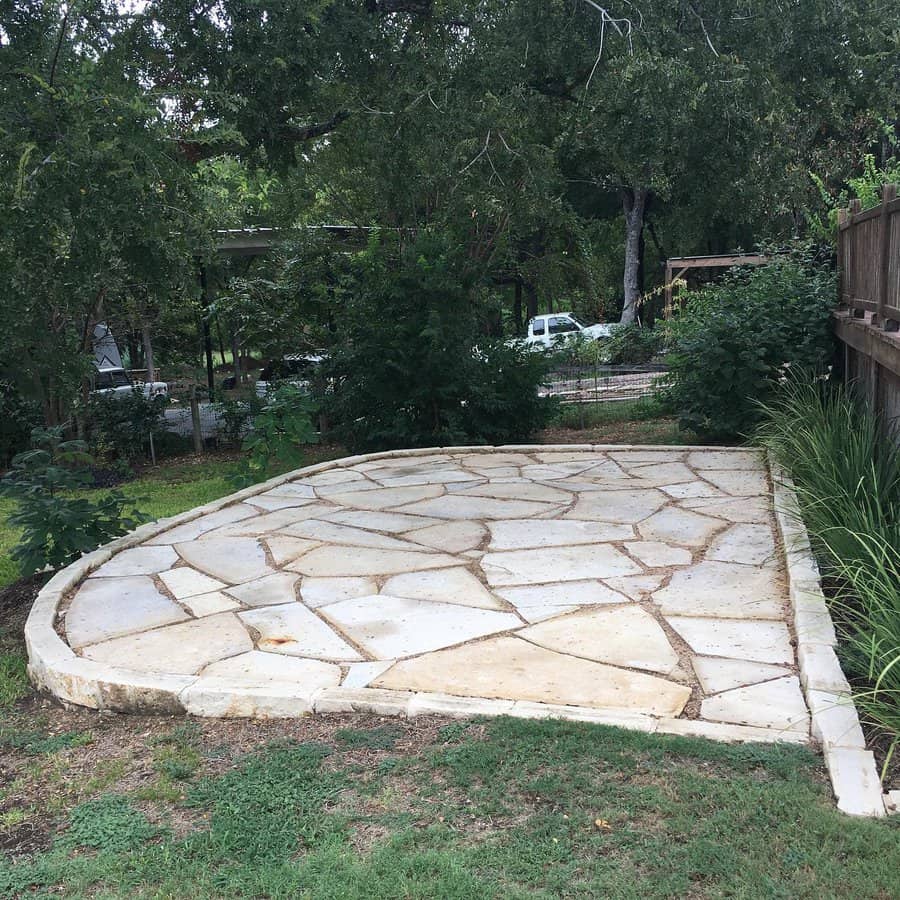 Flagstone Brick Patio Ideas Reeddesignandinstall