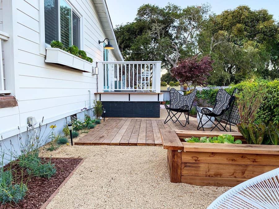 Floating Deck Cheap Patio Ideas Rochellemortstudio