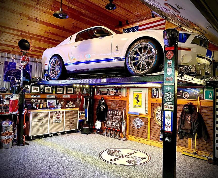 Flooring Garage Man Cave Ideas Notrouble