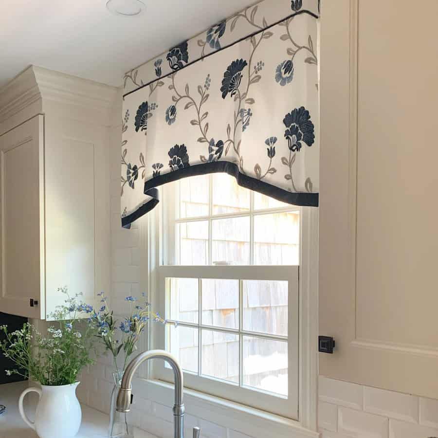 Floral Window Valance Ideas Cynthiaclarkinteriors