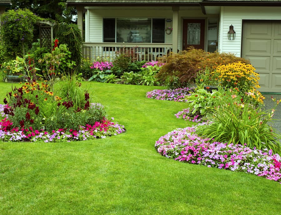 Flower Landscaping Ideas For Front Of House