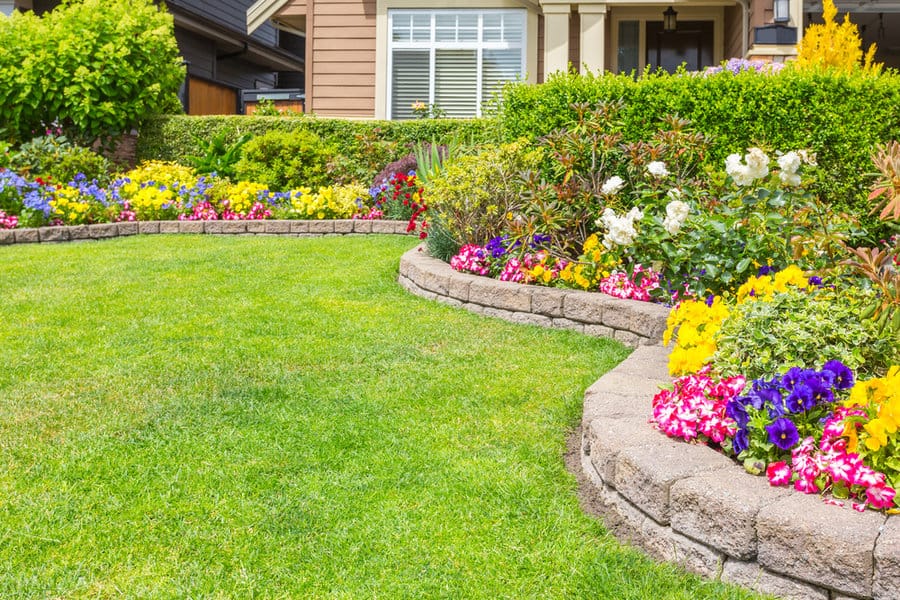 Flower Landscaping Ideas For Front Of House