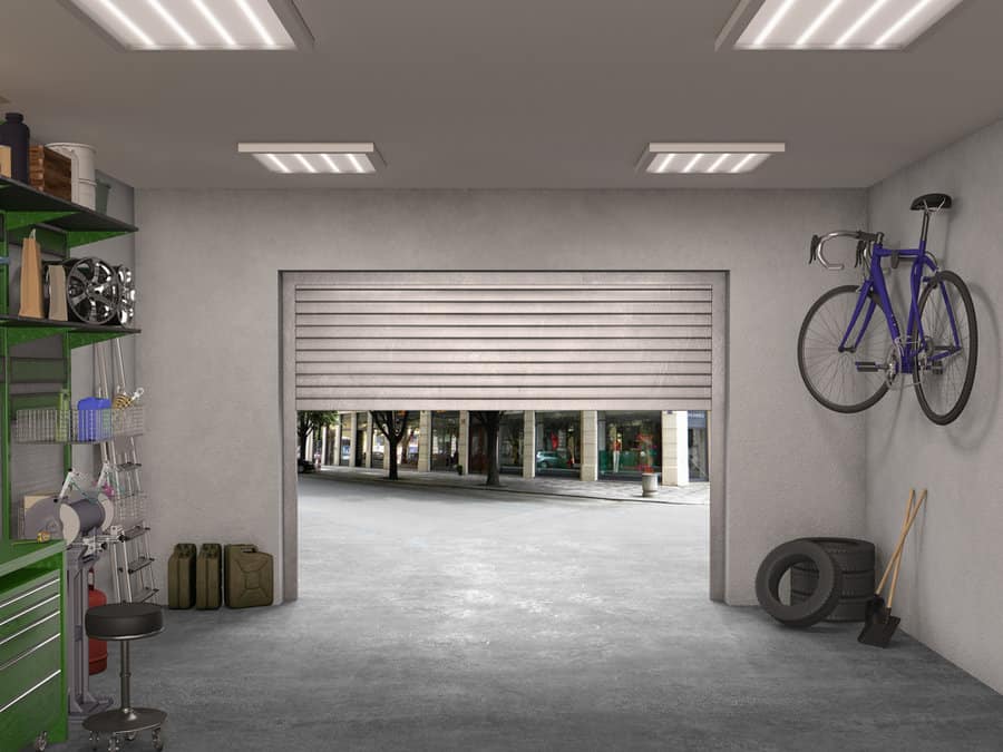 Flushed Mount Garage Lighting Ideas