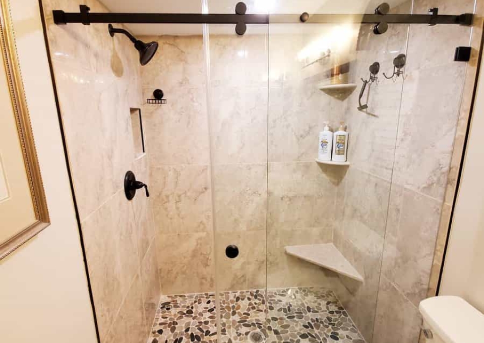 Frameless Bathroom Shower Ideas Varelasservices