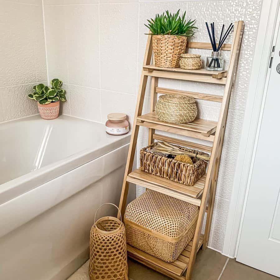 Free Standing Bathroom Shelf Ideas Home Caffeine Cacti