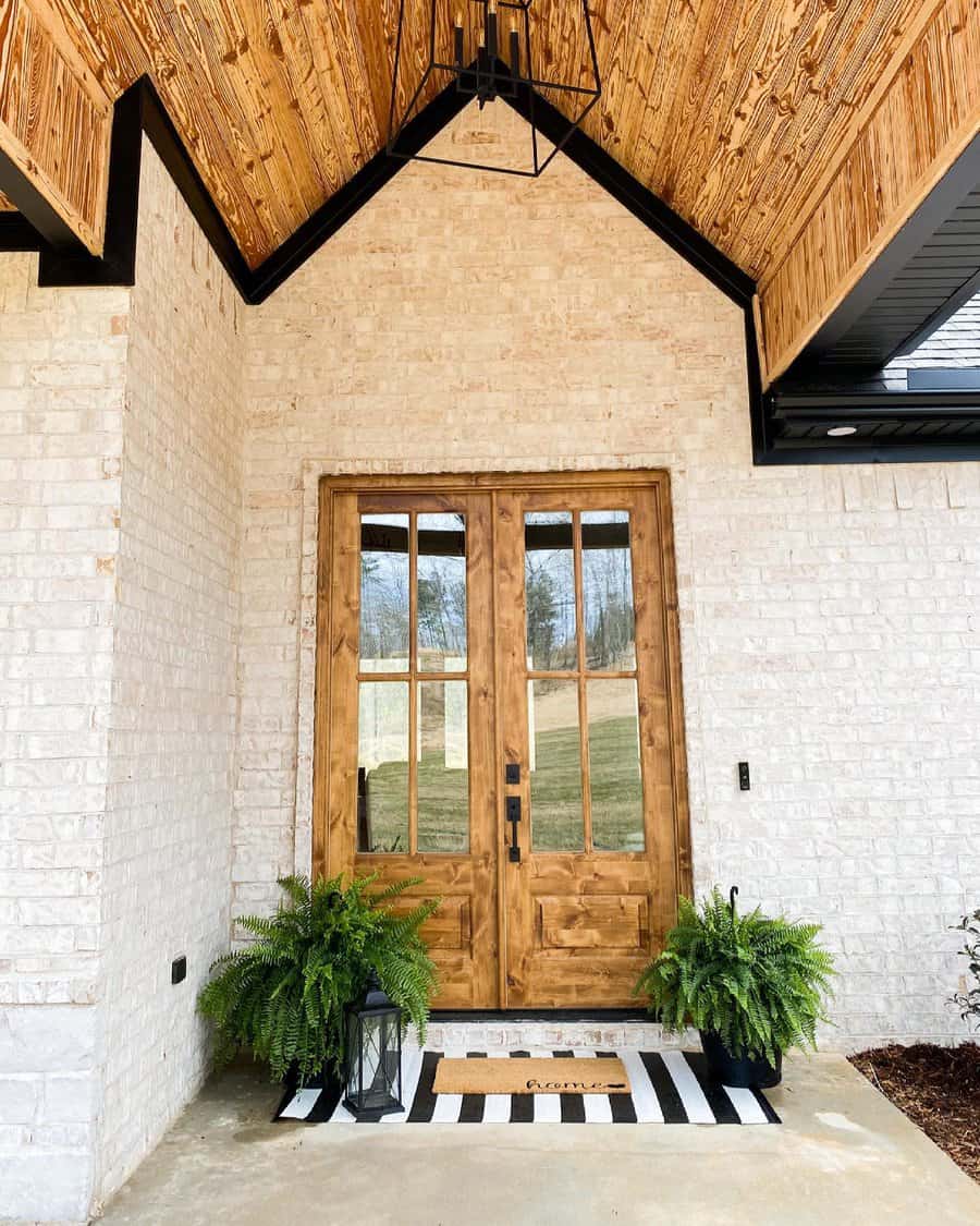 Front Door Small Front Porch Ideas Our Nine Acre Adventure