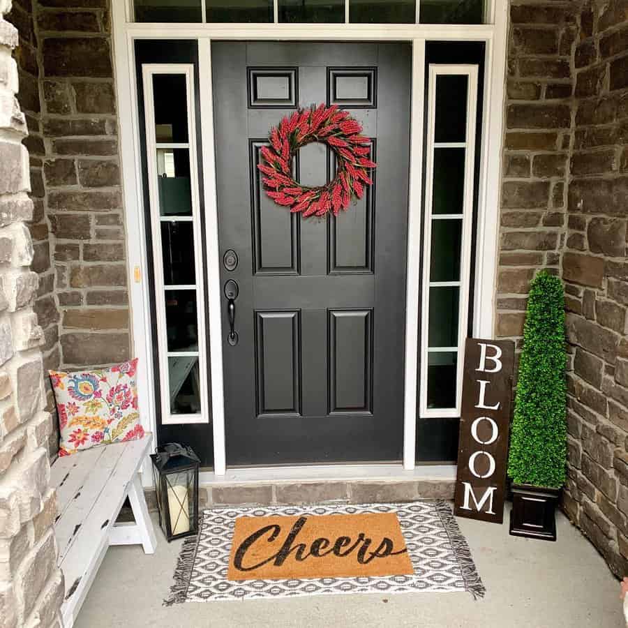 Front Door Small Front Porch Ideas Sipnsisters