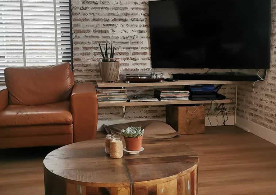 Furnitures Industrial Living Room Ideas Rondom Thuis Bij Wendy