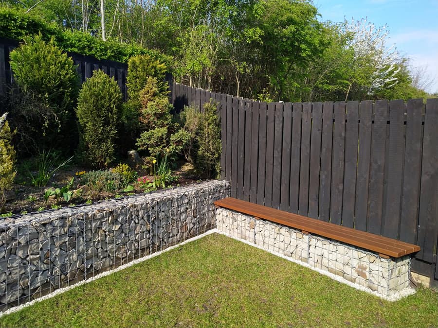 Gabion Wall Inexpensive Retaining Wall Ideas