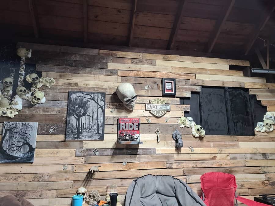 Garage Pallet Wall Ideas Steph S