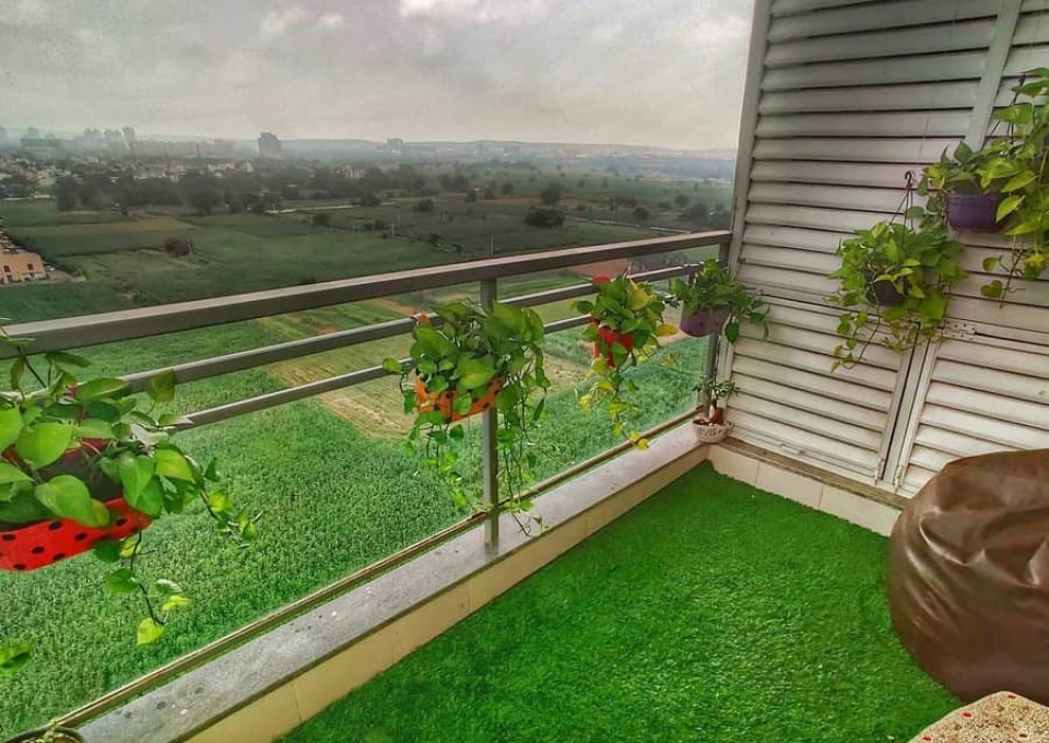 Garden Apartment Balcony Ideas Shruti Bhatnagar