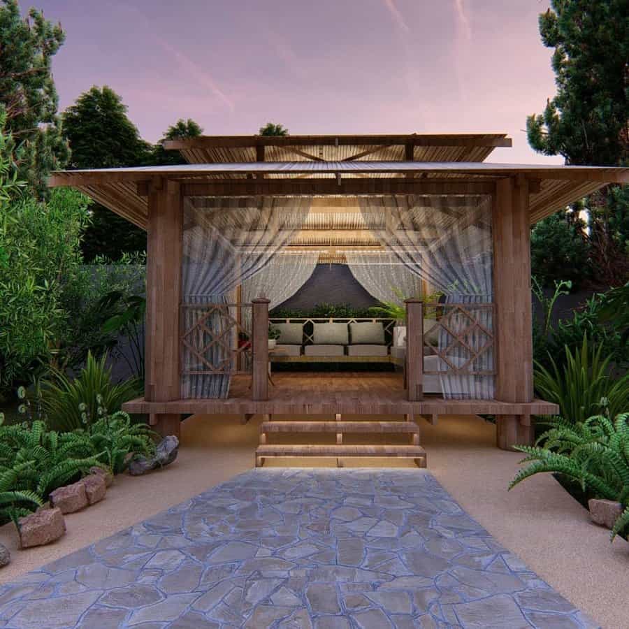 Garden Gazebo Ideas Dahlia Design Studio