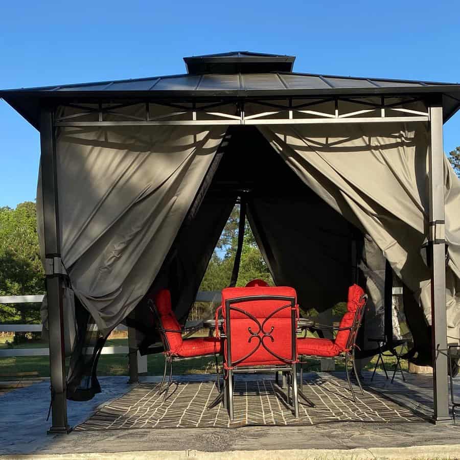 Gazebo Inexpensive Patio Shade Ideas Greenvisiondesigns