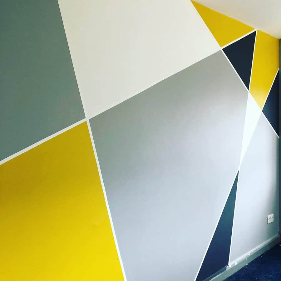 Geometric Wall Paint Ideas Hellofanzi