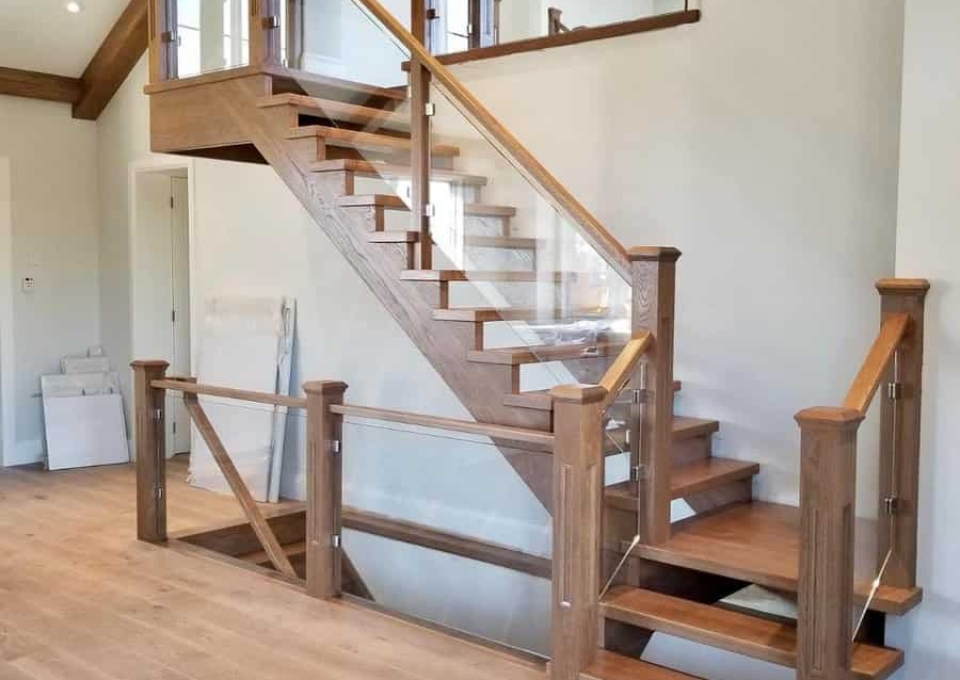 Glass Loft Railing Ideas Amberstairsandrailings