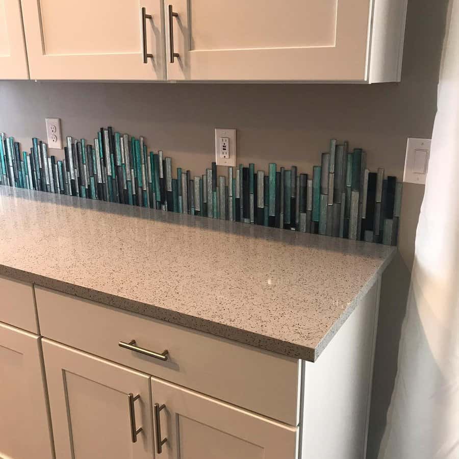 Glass Tile Kitchen Backsplash Ideas Keddykat