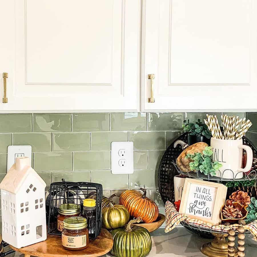 Glass Tile Kitchen Backsplash Ideas Ourperfectingmanor