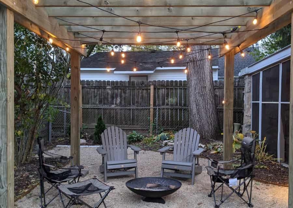 Gravel Cheap Patio Ideas Ben Smith