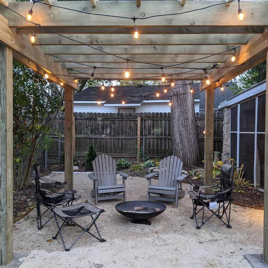 Gravel Cheap Patio Ideas Ben Smith