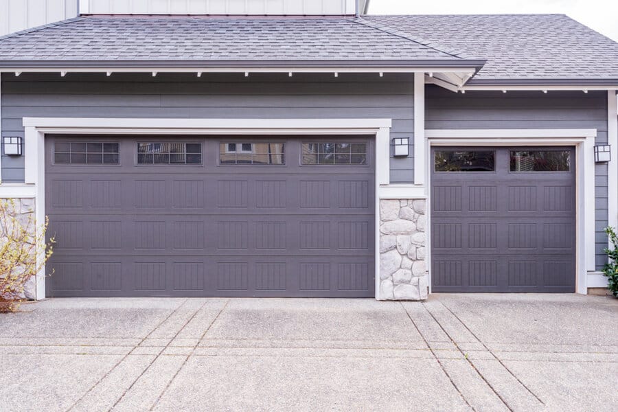 Gray Garage Door Ideas