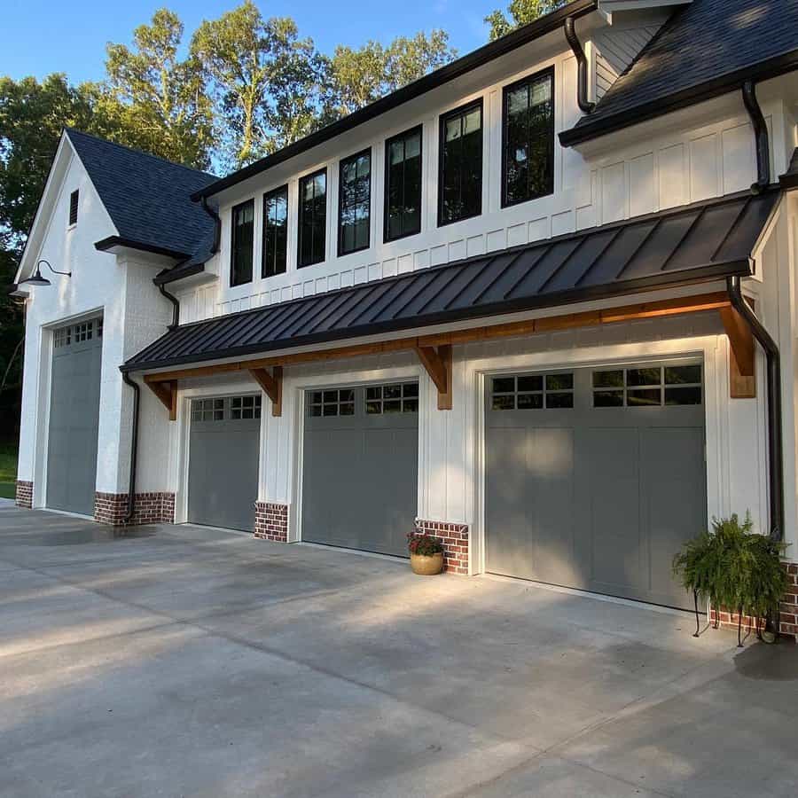 Gray Garage Door Ideas Dogwoodfarmhouse