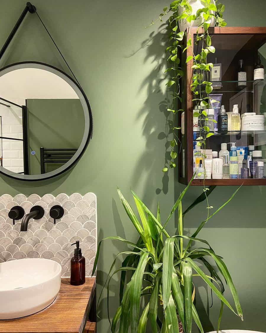 Green Bathroom Paint Ideas Renovateno