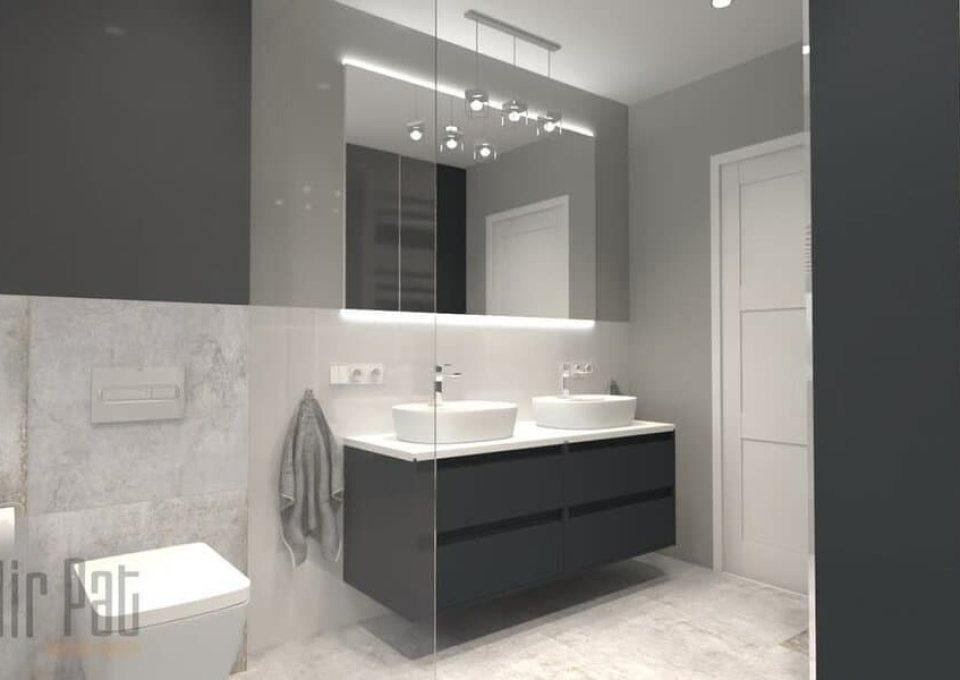 Grey Bathroom Paint Ideas Mirpat Inspirujacewnetrza