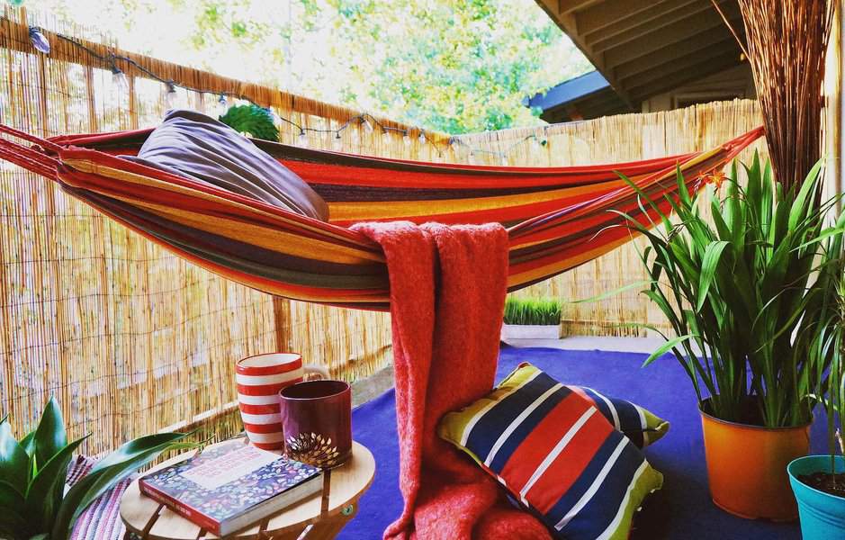 Hammock Apartment Balcony Ideas Emmak Homestyling