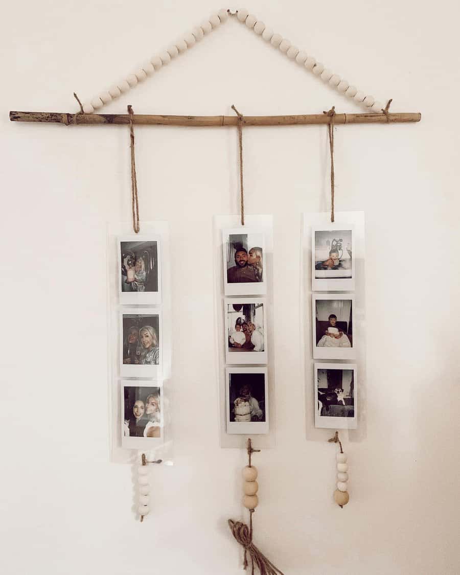 Hanging Photo Display Mysuffolkcottage