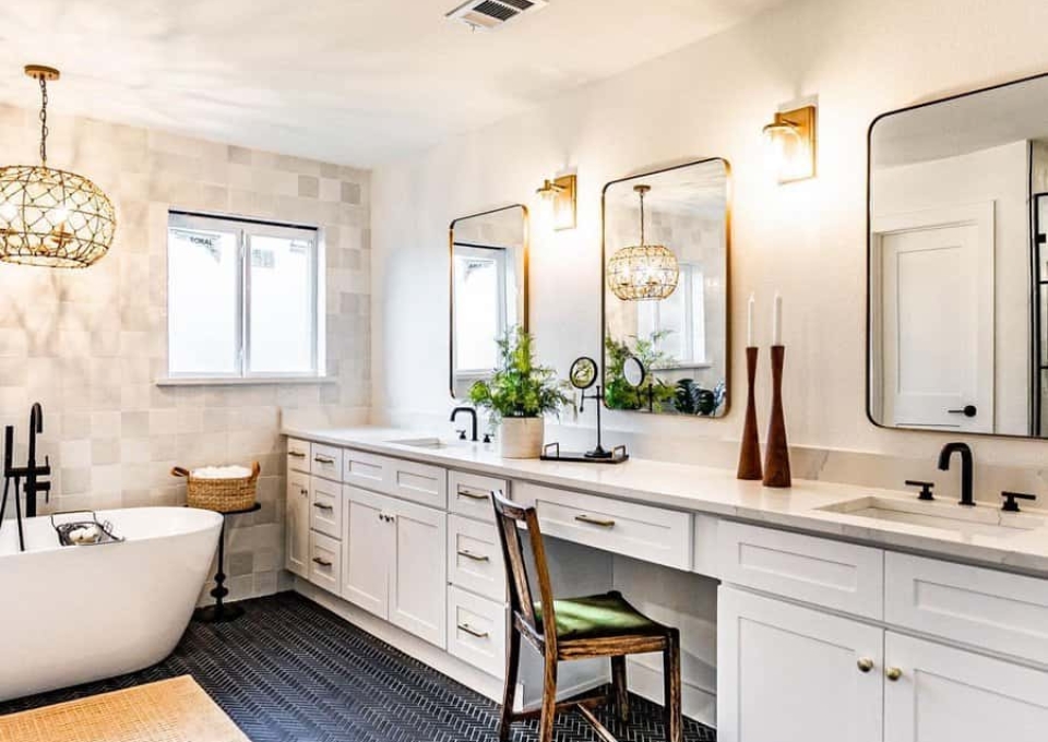 His And Her Master Bathroom Ideas Harlan Design Co