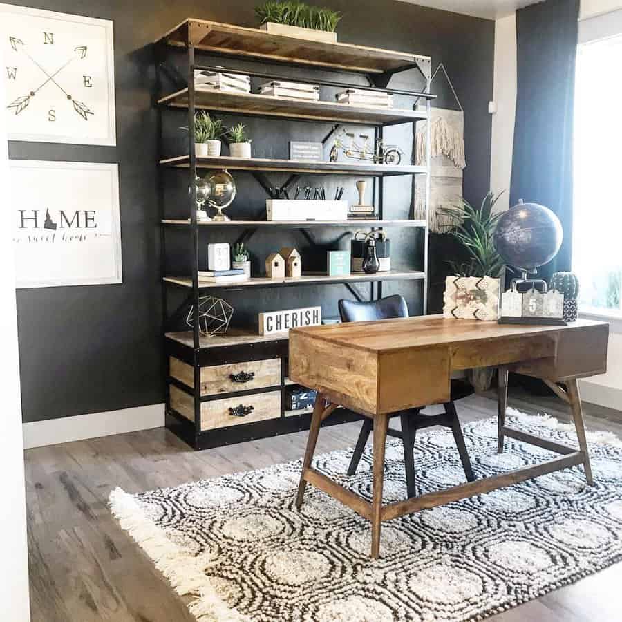 Industrial Home Office Ideas Habitualdesigner