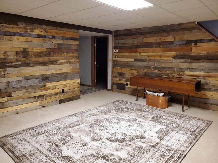 Interior Pallet Wall Ideas Redfoxreclaiming